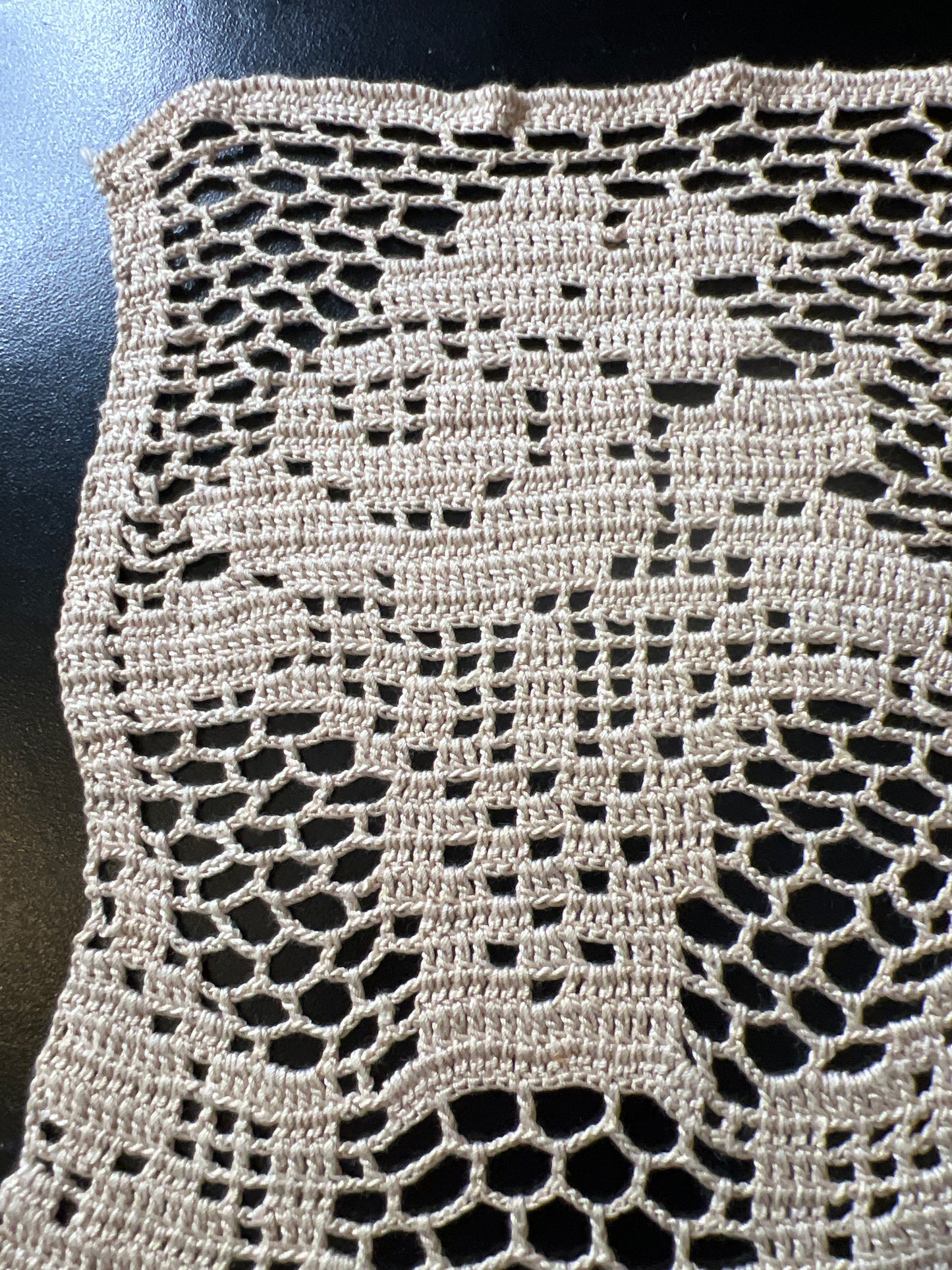 ✨ Antique Crochet Couch Arm Covers – Decorative, 5" x 9"