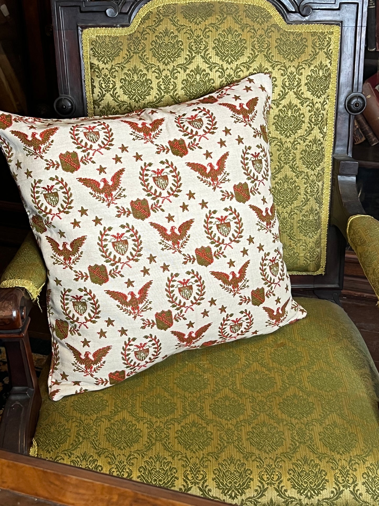 🧨Hand Crafted Patriotic Pillows 20x20