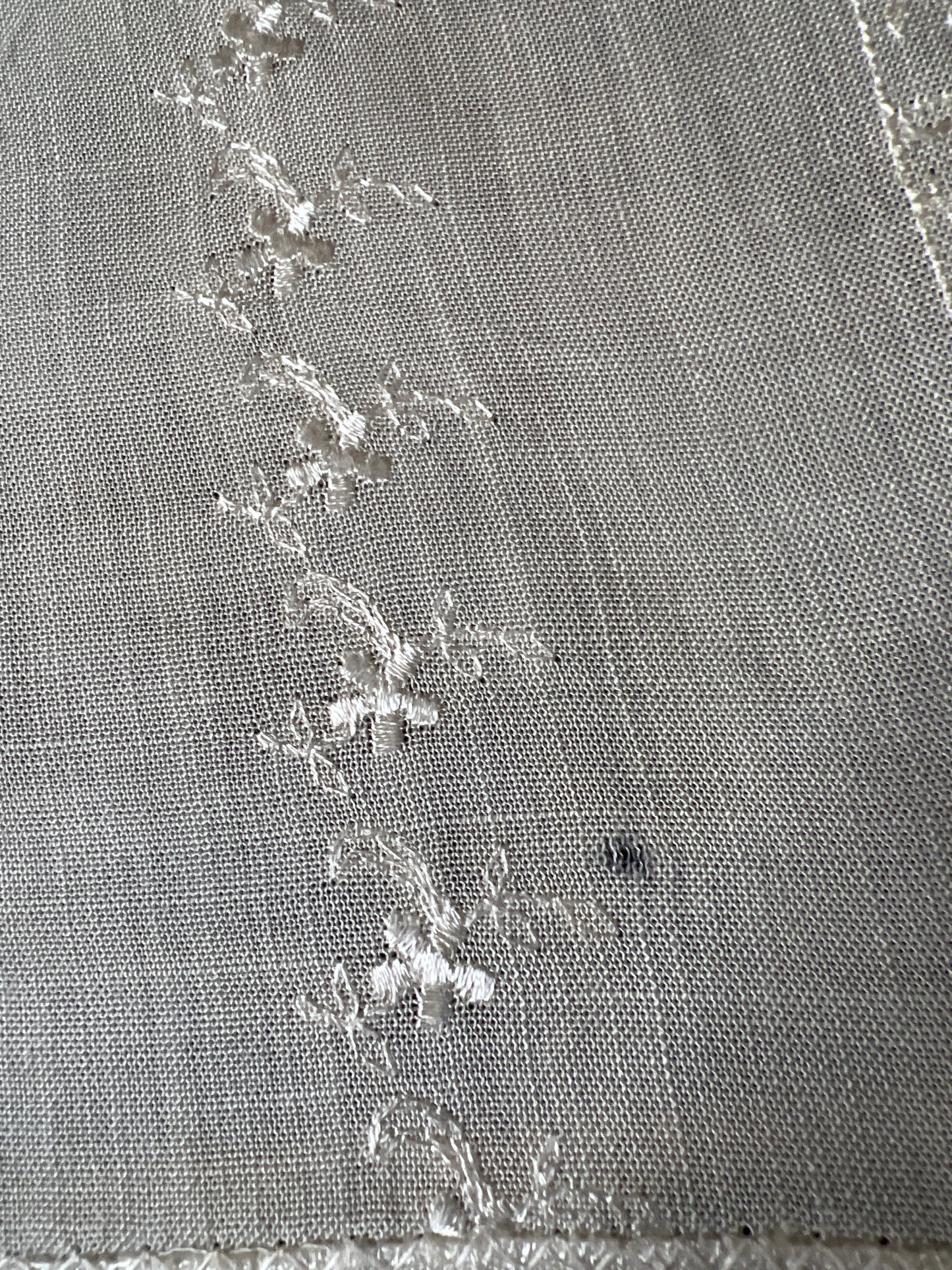 ✨ Antique 1890s Table Runner / Dresser Scarf – Embroidered